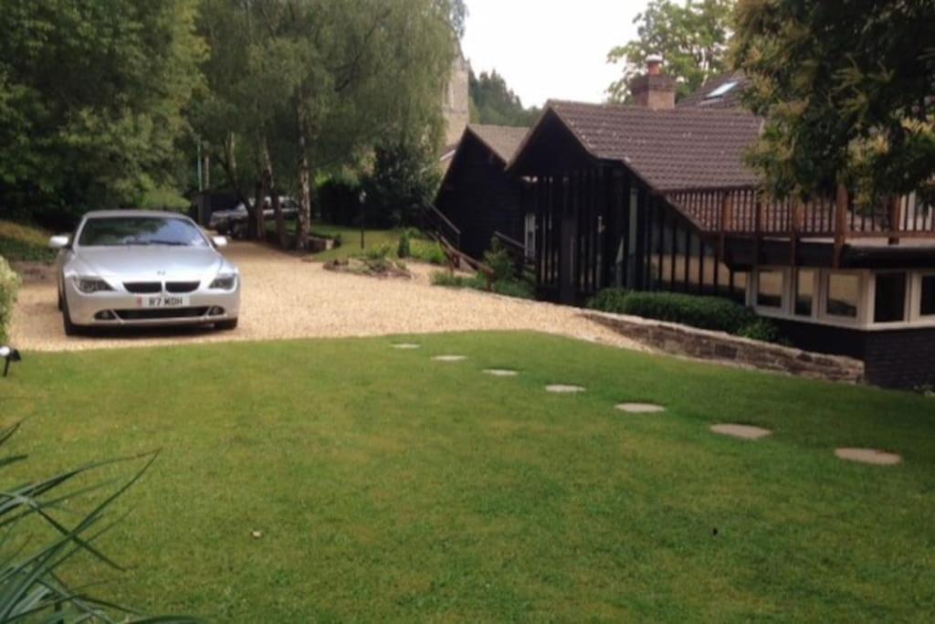 Lydbrook 'Halt Lodge' A Scandinavian Home In An Aonb المظهر الخارجي الصورة